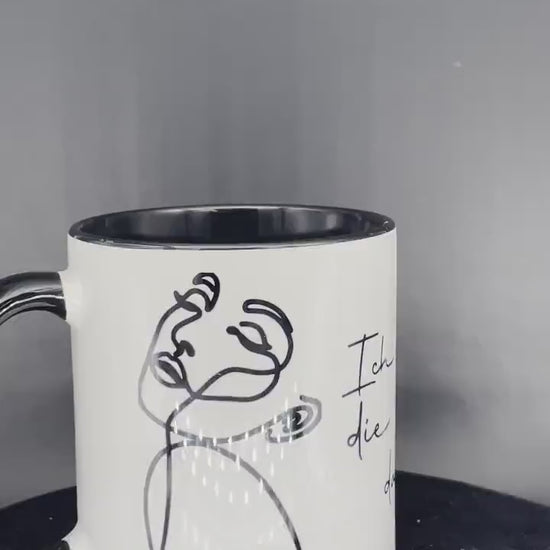 Cup I can personalize both, the beauty and the beast individually - favorite person coffee cup - customizable with name