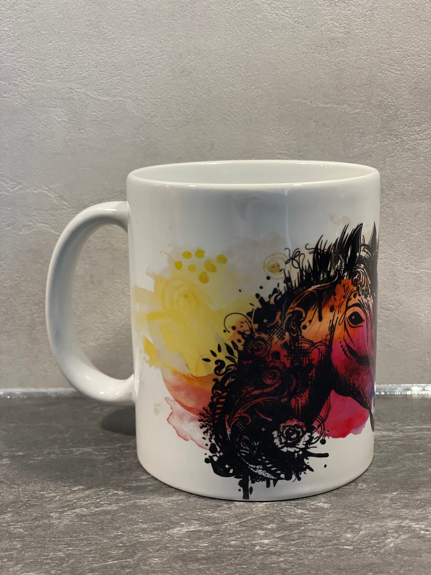 Kaffeetasse Pferd - Dream like a Unicorn - individualisierbar mit Namen oder Botschaft personalisiert