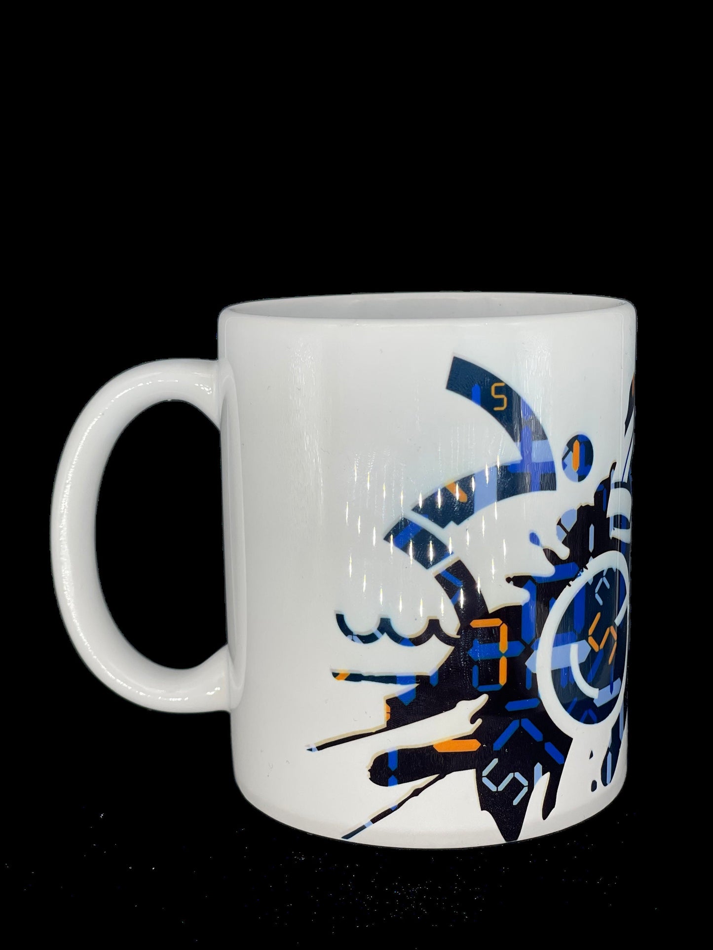 Triathlon Tasse Time - Swim Bike Run - individualisierbar mit Namen oder Botschaft personalisiert Keramik Tasse mit Spruch