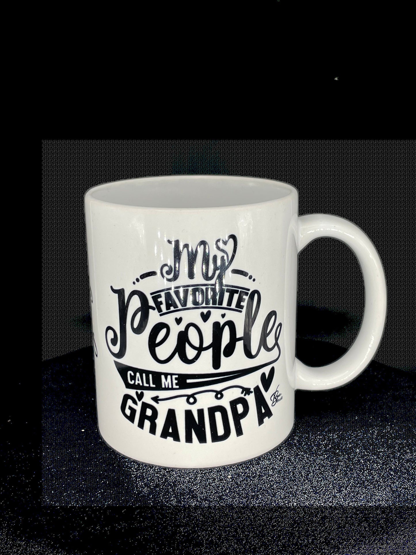 Lieblings Opa Tasse - Bester Opa - my favorite people call me grandpa Becher individualisiert mit Namen oder Botschaft personalisierbar