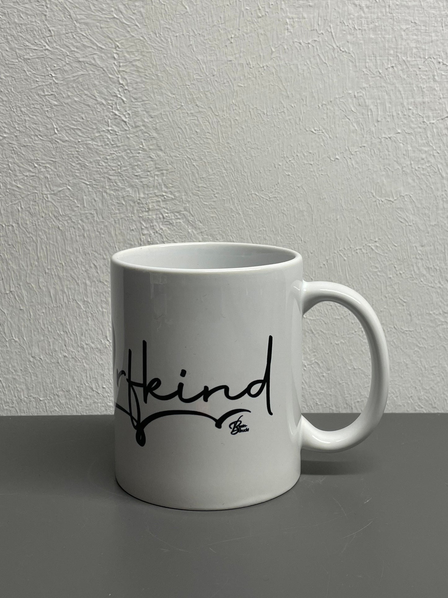 Dorfkind Kaffeetasse mit Herz- individuell mit Namen oder Botschaft personalisierbar