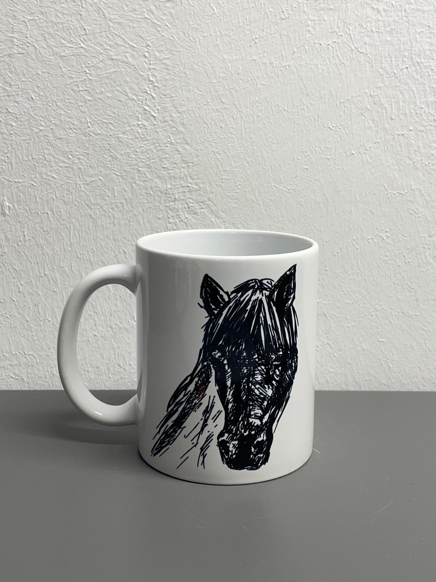 Pferde Kaffeetasse Horses bring out the best in you - individualisierbar mit Namen oder Botschaft personalisiert in 7 Farben erhältlich