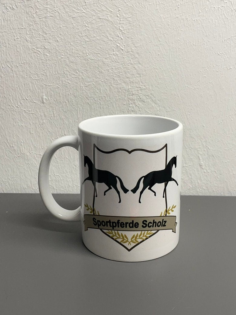 Logo Tasse - Das Logo eurer Firma oder eures Vereins personalisiert - Becher individualisiert mit Namen oder Botschaft personalisierbar