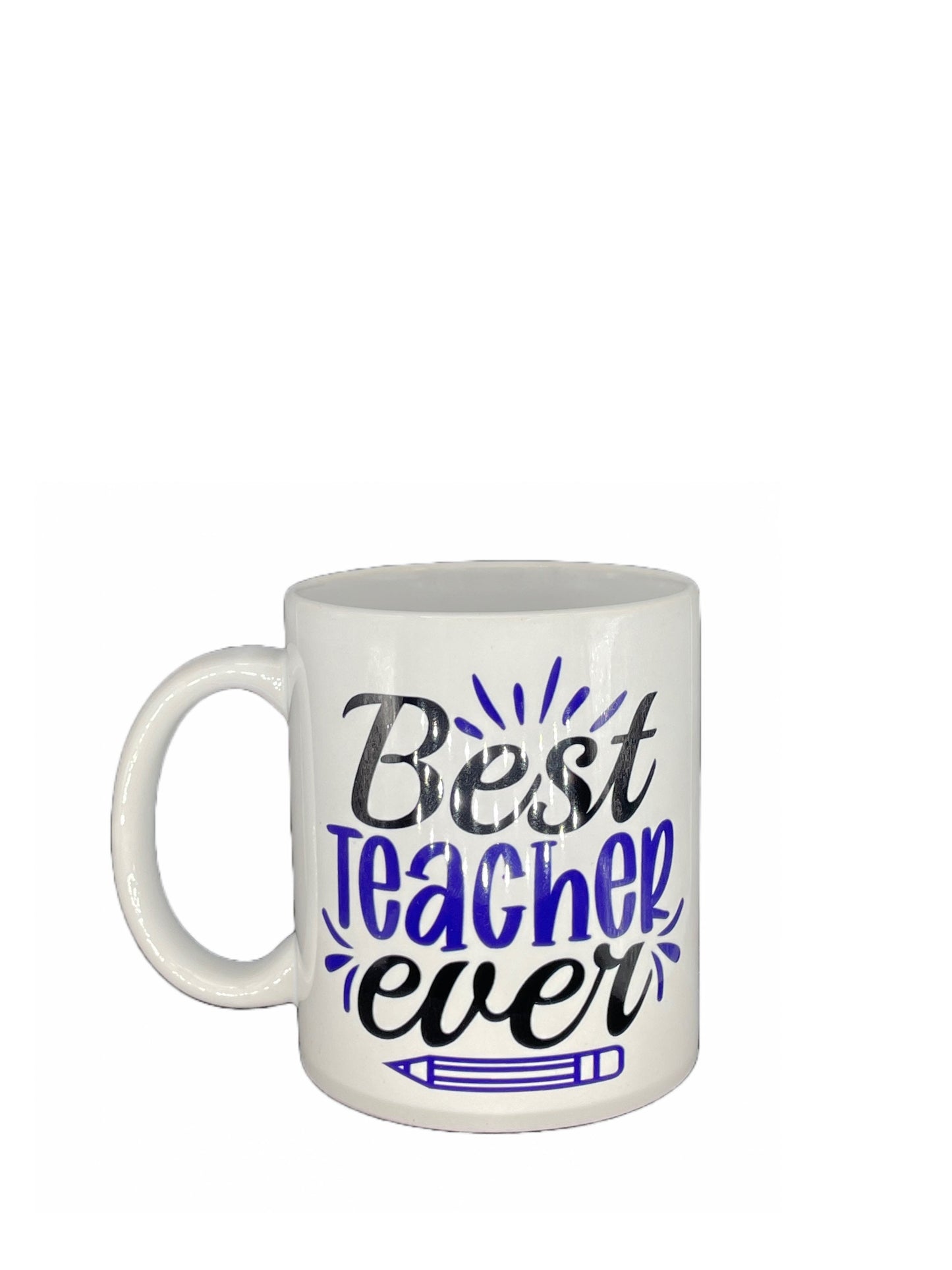 Lehrer Kaffeetasse Best teacher ever - individualisierbar mit Namen oder Botschaft personalisiert in 7 Farben erhältlich