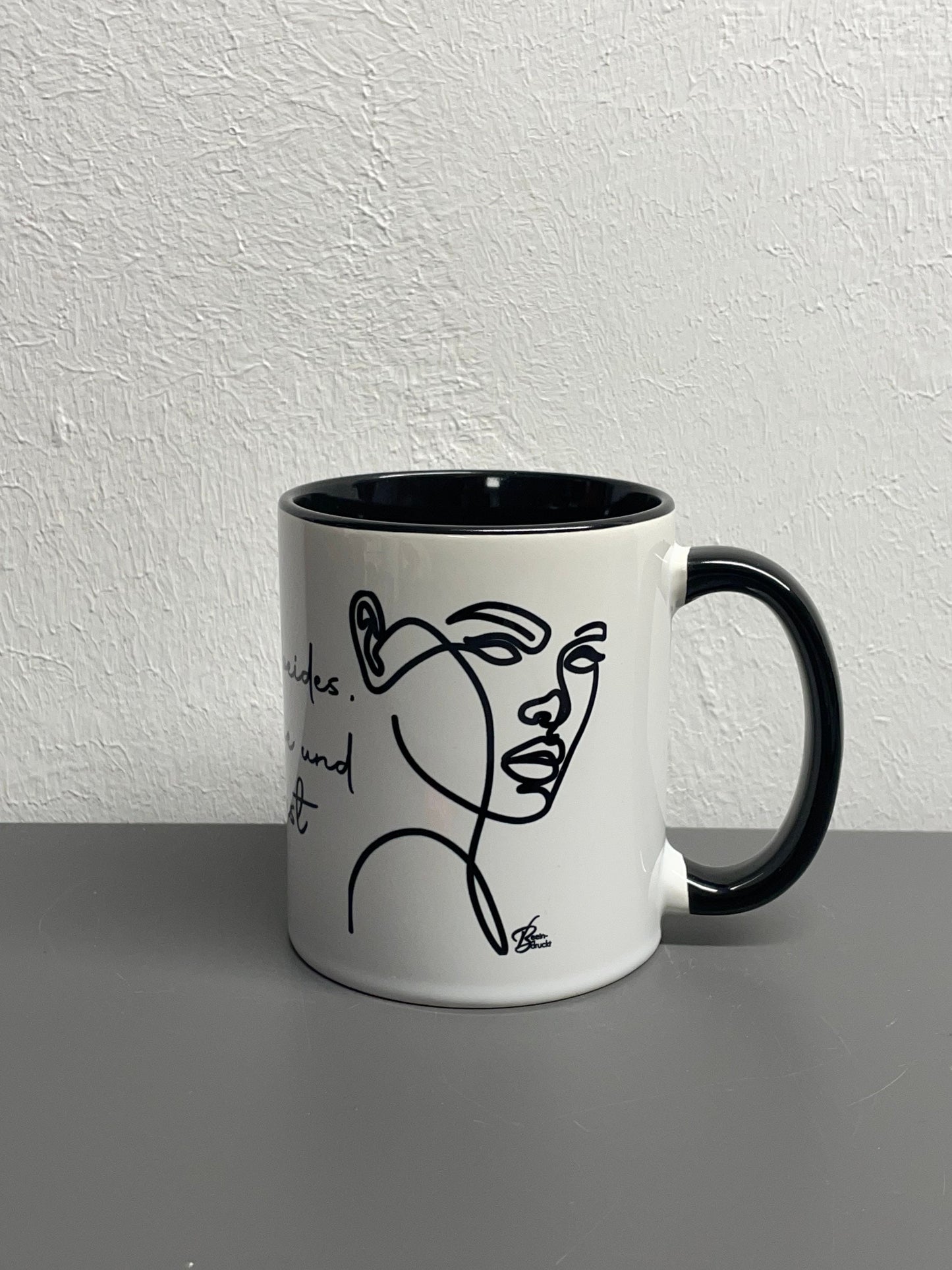 Tasse Ich kann beides, die Schöne und das Biest individuell personalisierbar - Lieblingsmensch Kaffeetasse - individualisierbar mit Namen